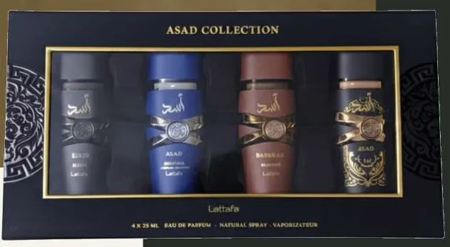 Lattafa Asad Set de regalo 4 × 25 ml