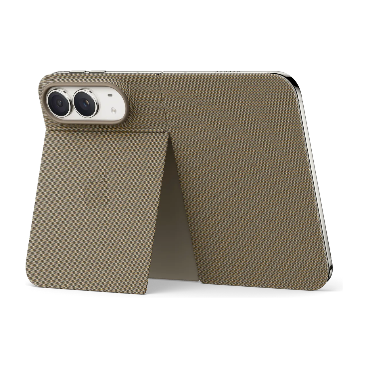 iPhone Duo Folio with Kickstand · Taupe