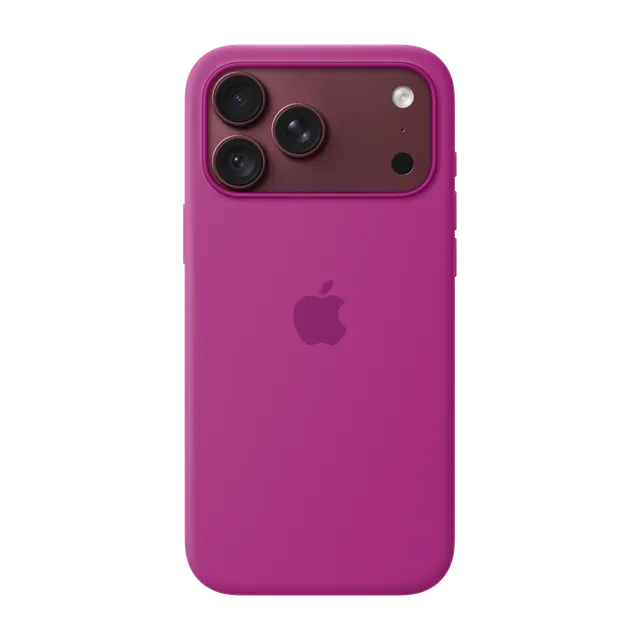 iPhone 18 Pro Max Silicone Case with MagSafe · Magenta