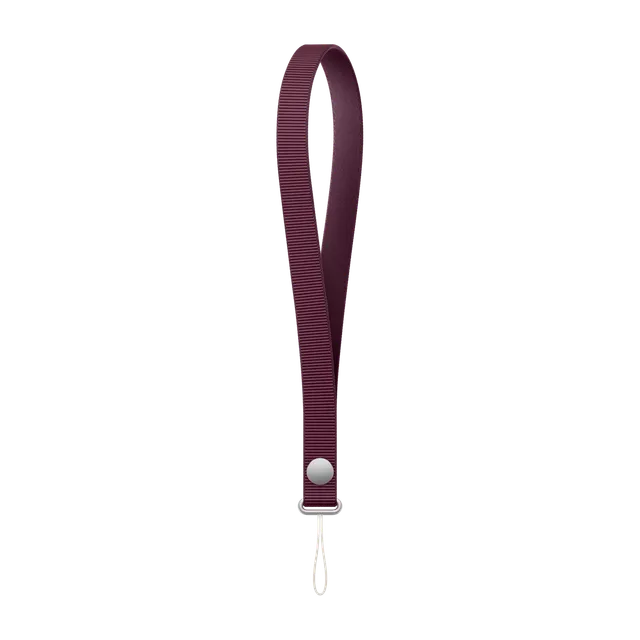 Wrist Strap · Burgundy