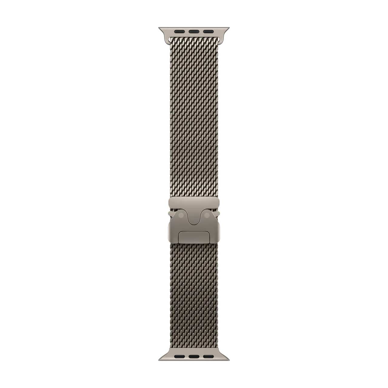 49mm Natural Titanium Milanese Loop