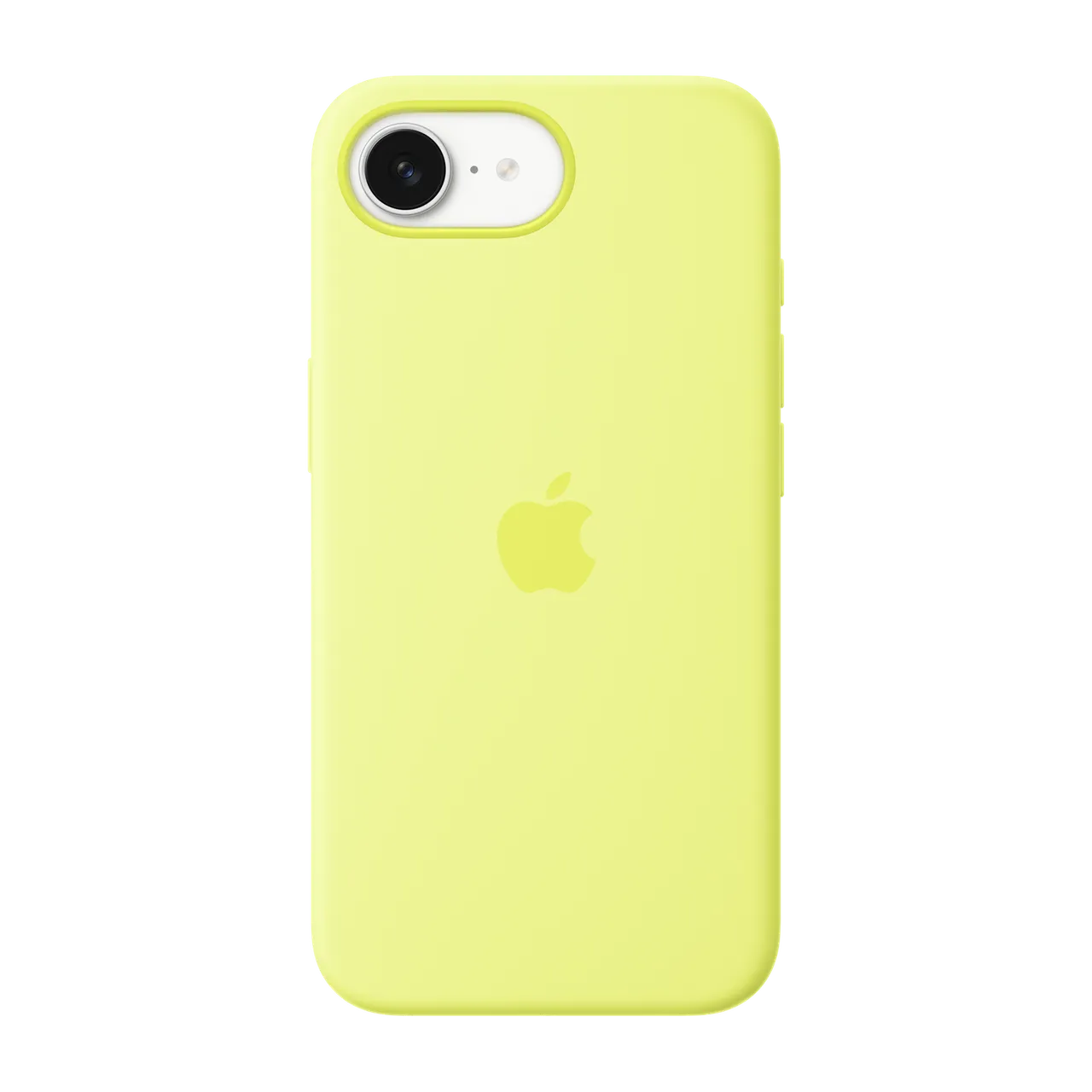 iPhone 16e Silicone Case · Neon Yellow