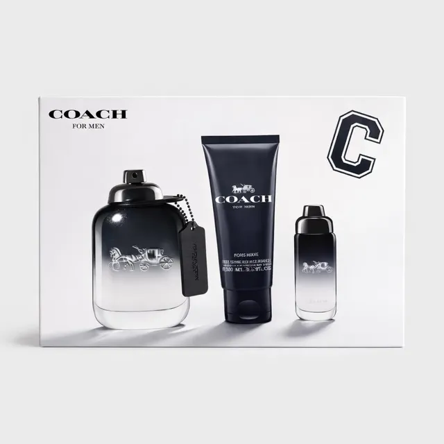 Set de perfume Coach para hombre (100 ml + gel de ducha y loción 100 ml)