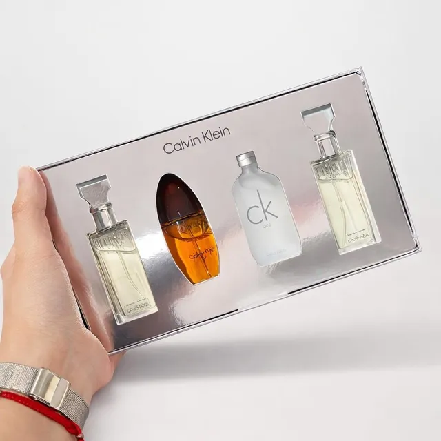 Set de 4 perfumes Calvin Klein de mujer 15 ml