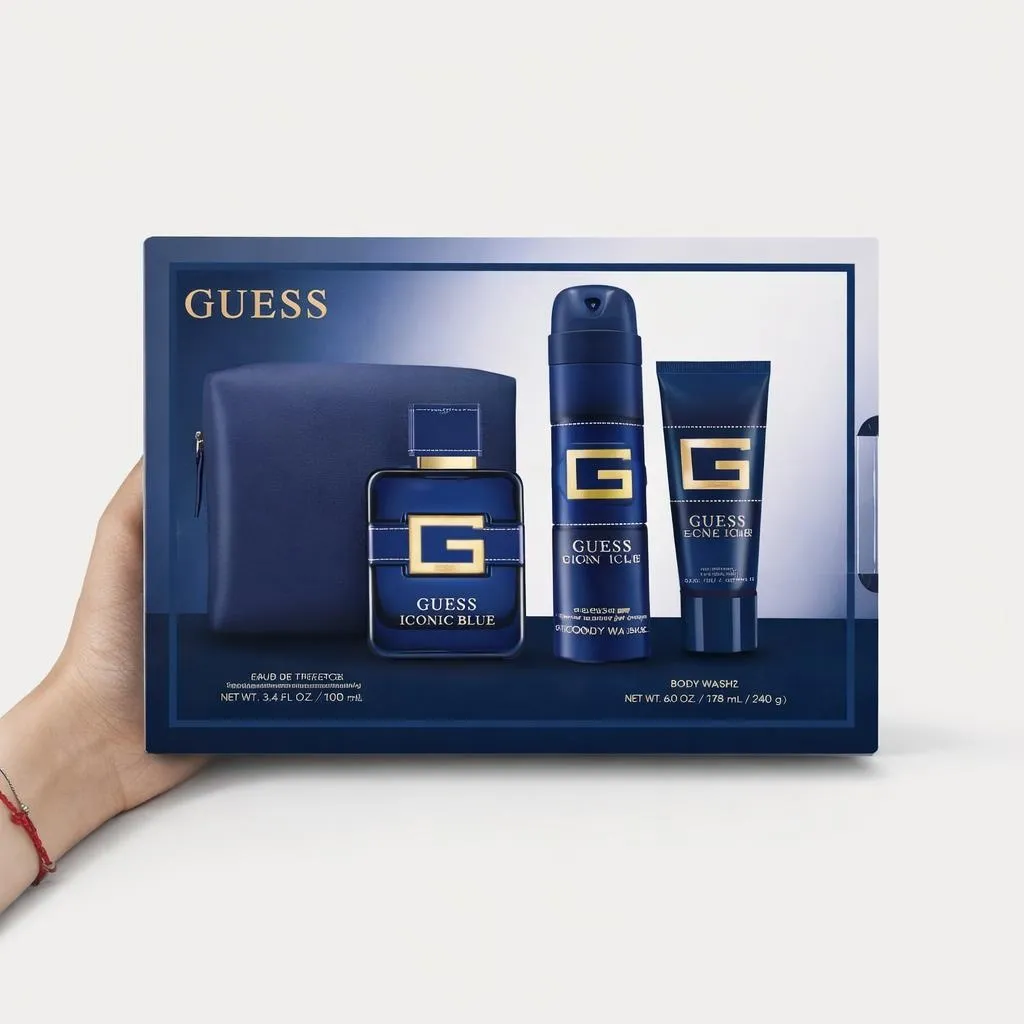 Set de 3 lociones Guess para hombre con estuche