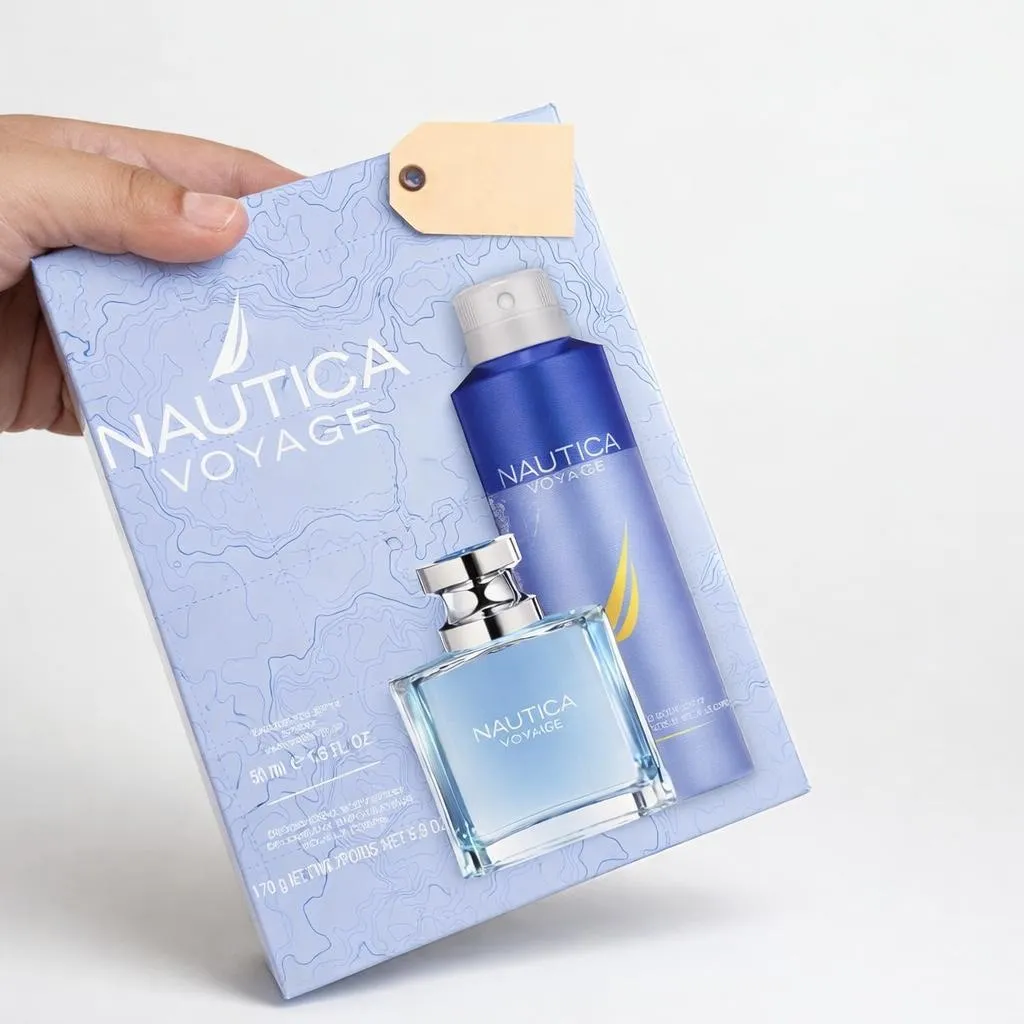 Set Nautica desodorante y loción para hombre