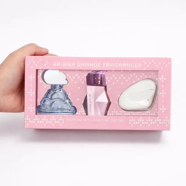 Mini set de perfumes Ariana Grande nueva colección