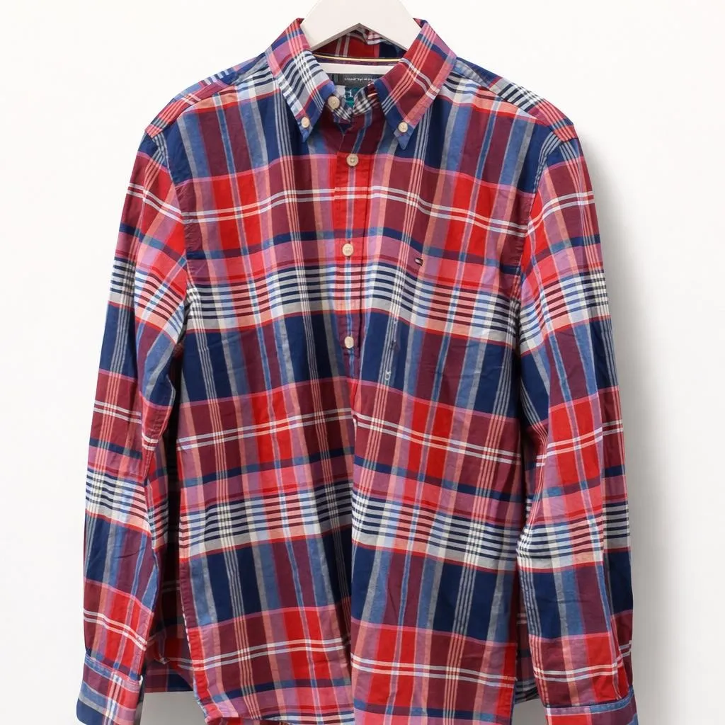Camisa de manga larga Tommy Hilfiger a cuadros