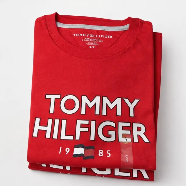 Camiseta Tommy Hilfiger de hombre roja
